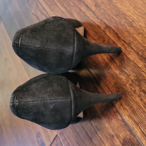 Madewell 1937 Black Suede Pump Size 7.5 - Picture 4 of 5